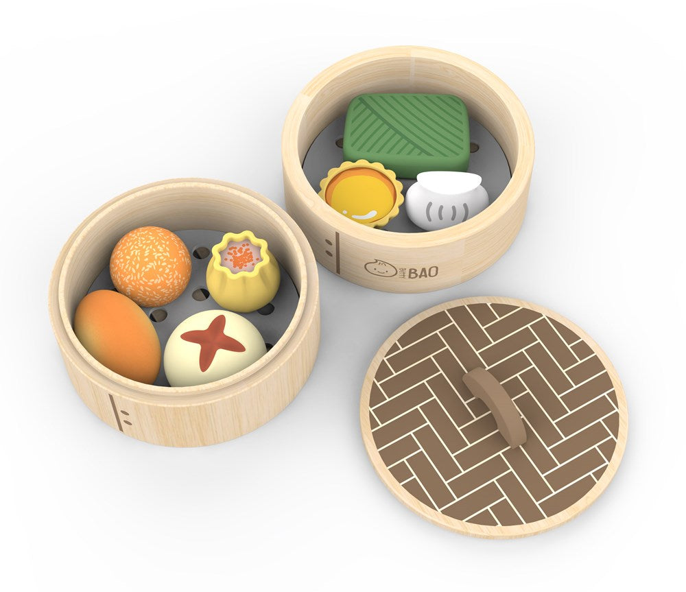 Wooden Dim Sum Toy Set by Bitty Bao