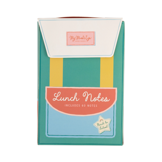 Back To School Lunchbox Notes