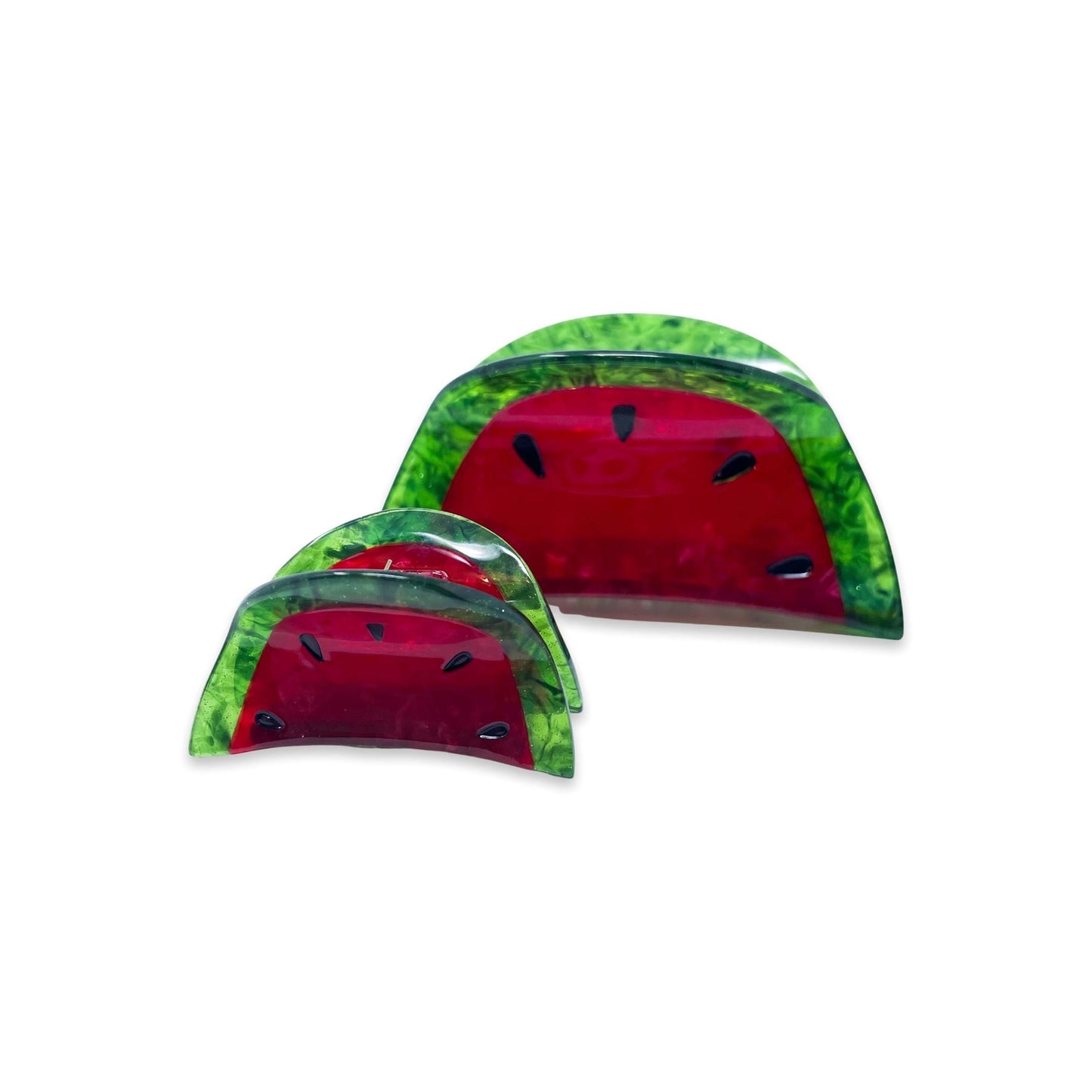 Mini Watermelon Hair Claw by Jenny Lemons