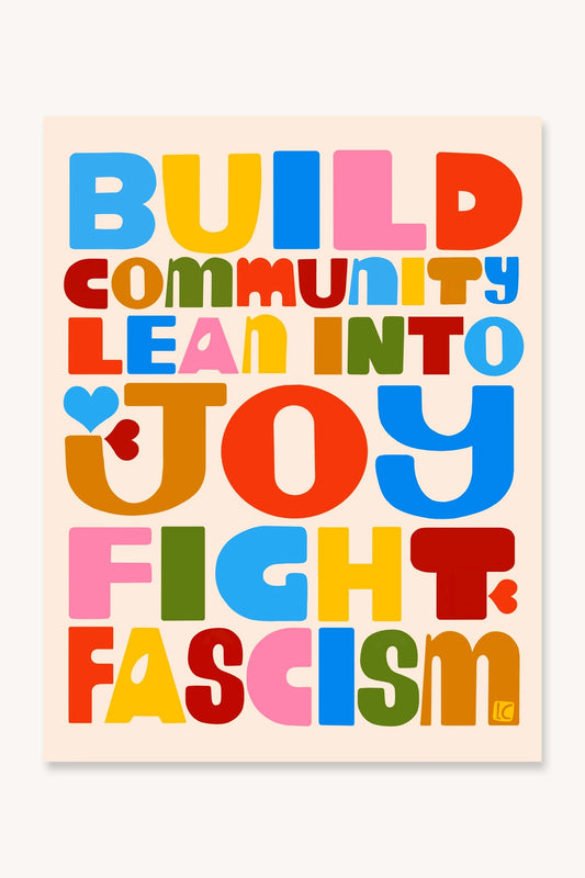 Build Community - Art Print