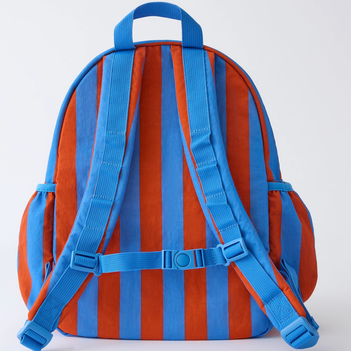 Cook Kid Backpack in Blue & Rust Stripe