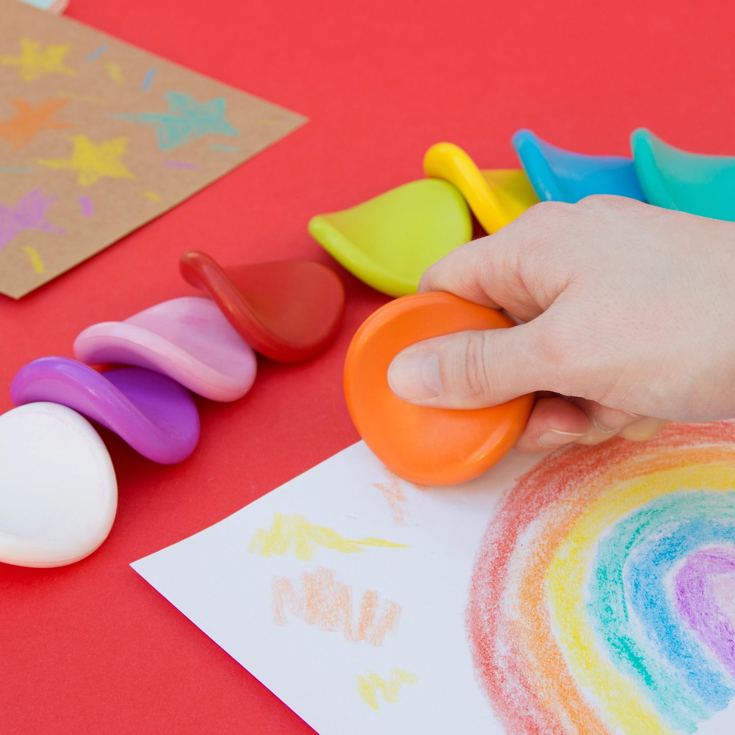 Jumbo Grip Coloring Crayons