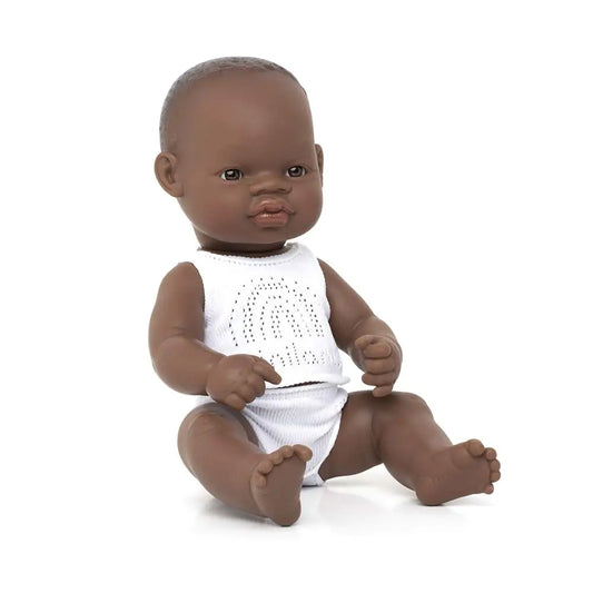 Miniland Baby Doll African Boy