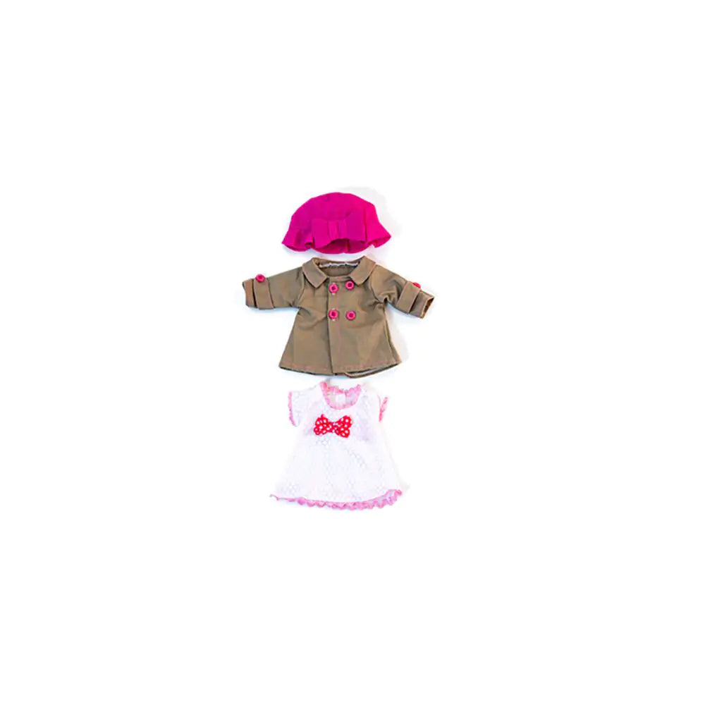 Miniland Mild Weather Hat Set for 12 5/8" Doll