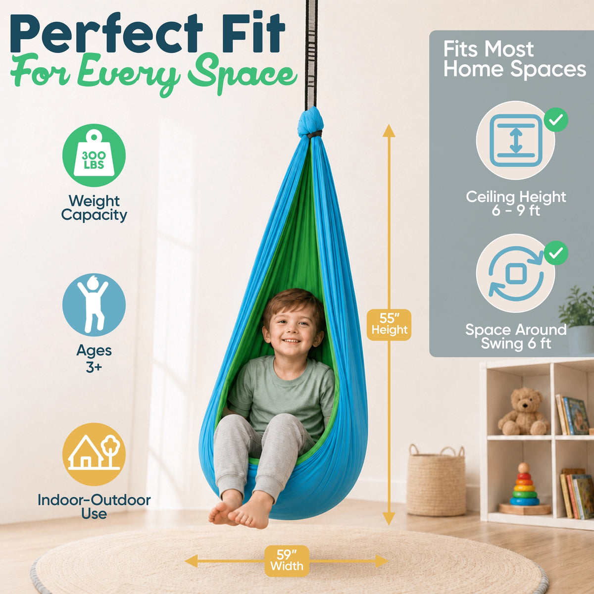 Calmbuddy Sensory Swing For Kids