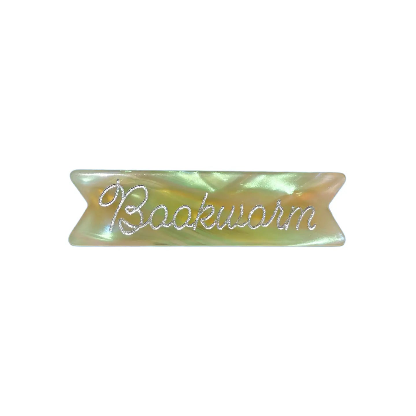 Bookworm Hair Clip by Eugenia