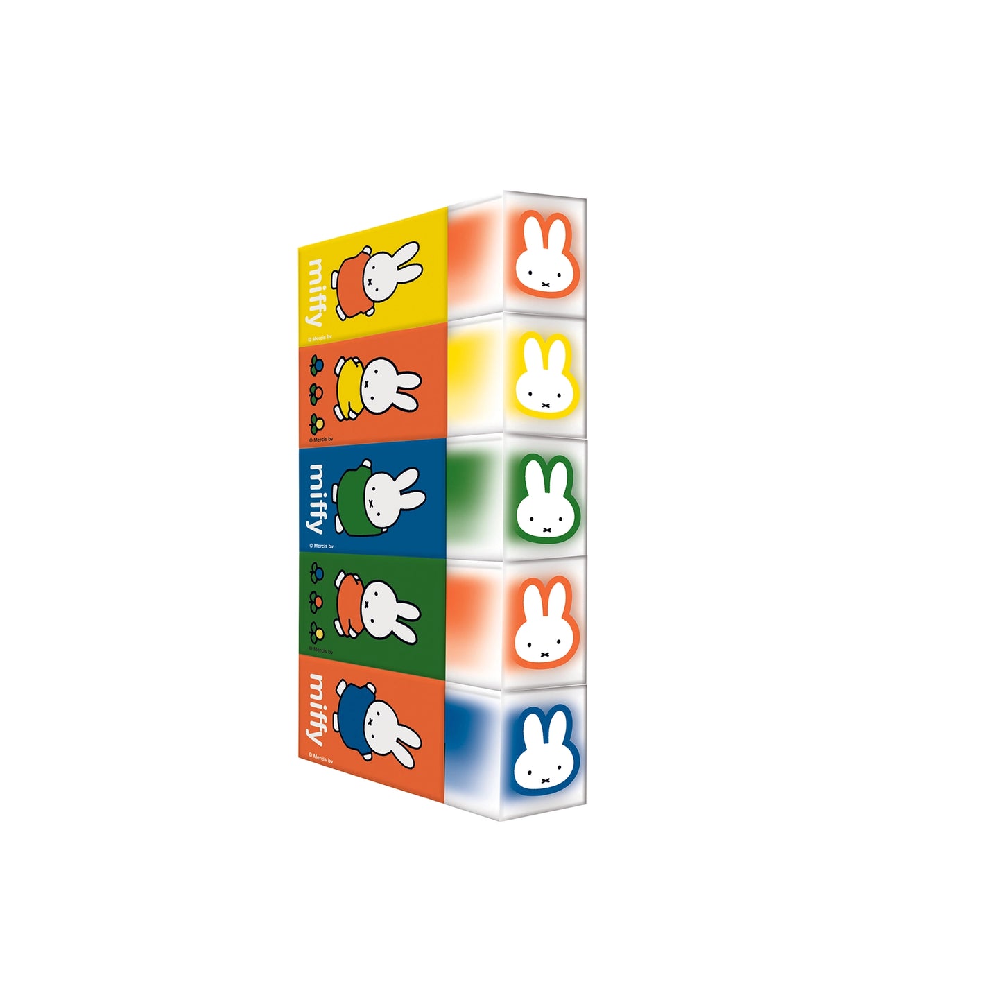 Block Miffy Eraser Set