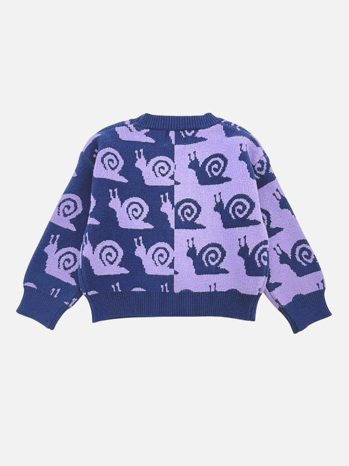 Escargot Cardigan by Milk Teeth