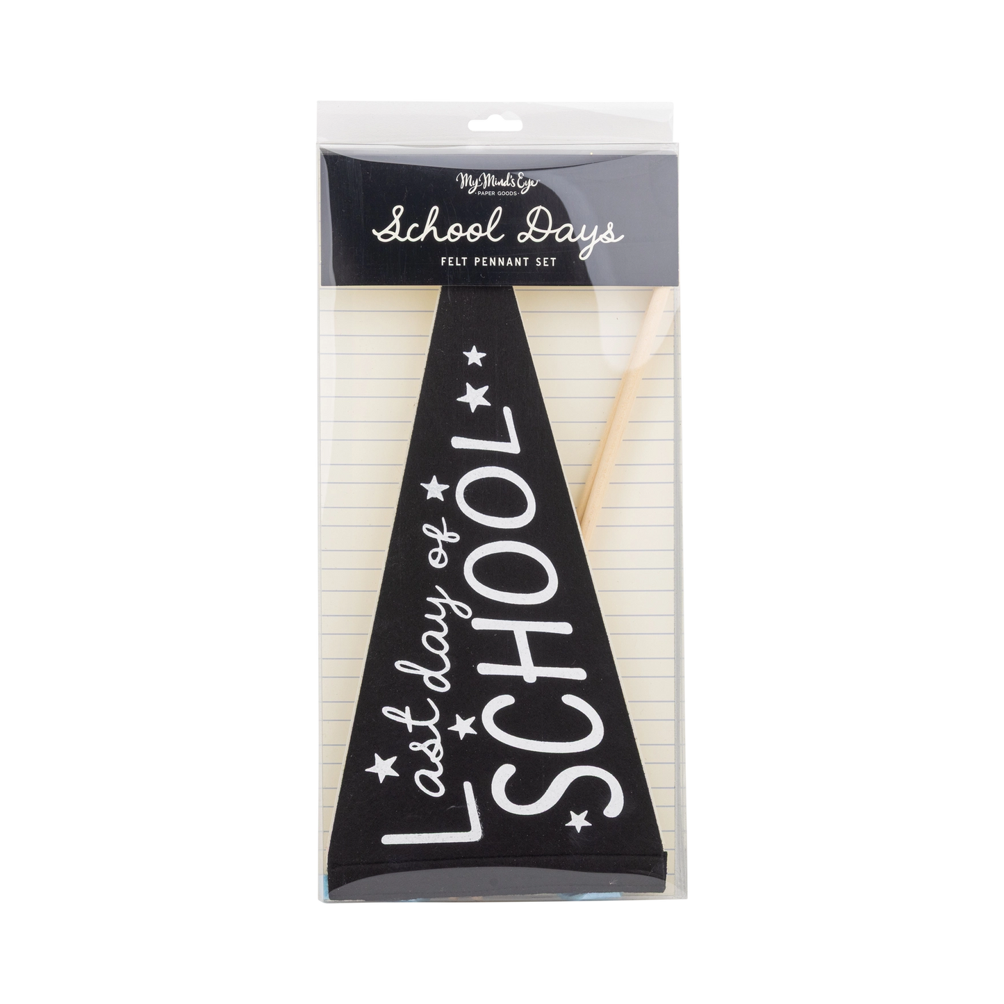1st and Last Day Felt Pennant Set