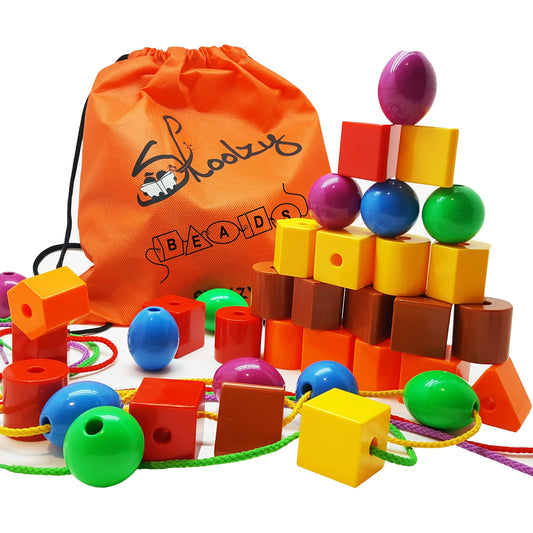 First Lacing & Stringing Bead Set For Toddlers