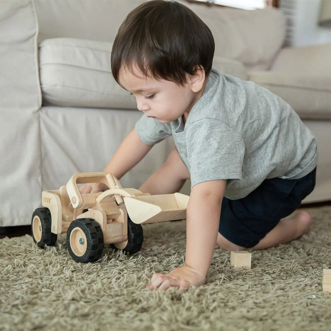 Bulldozer Toy Car with Handle