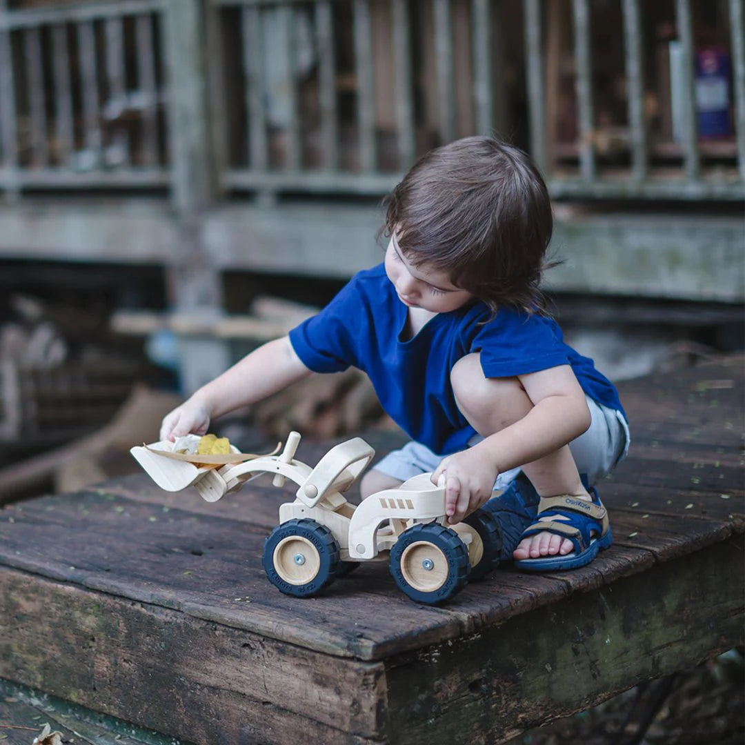 Bulldozer Toy Car with Handle