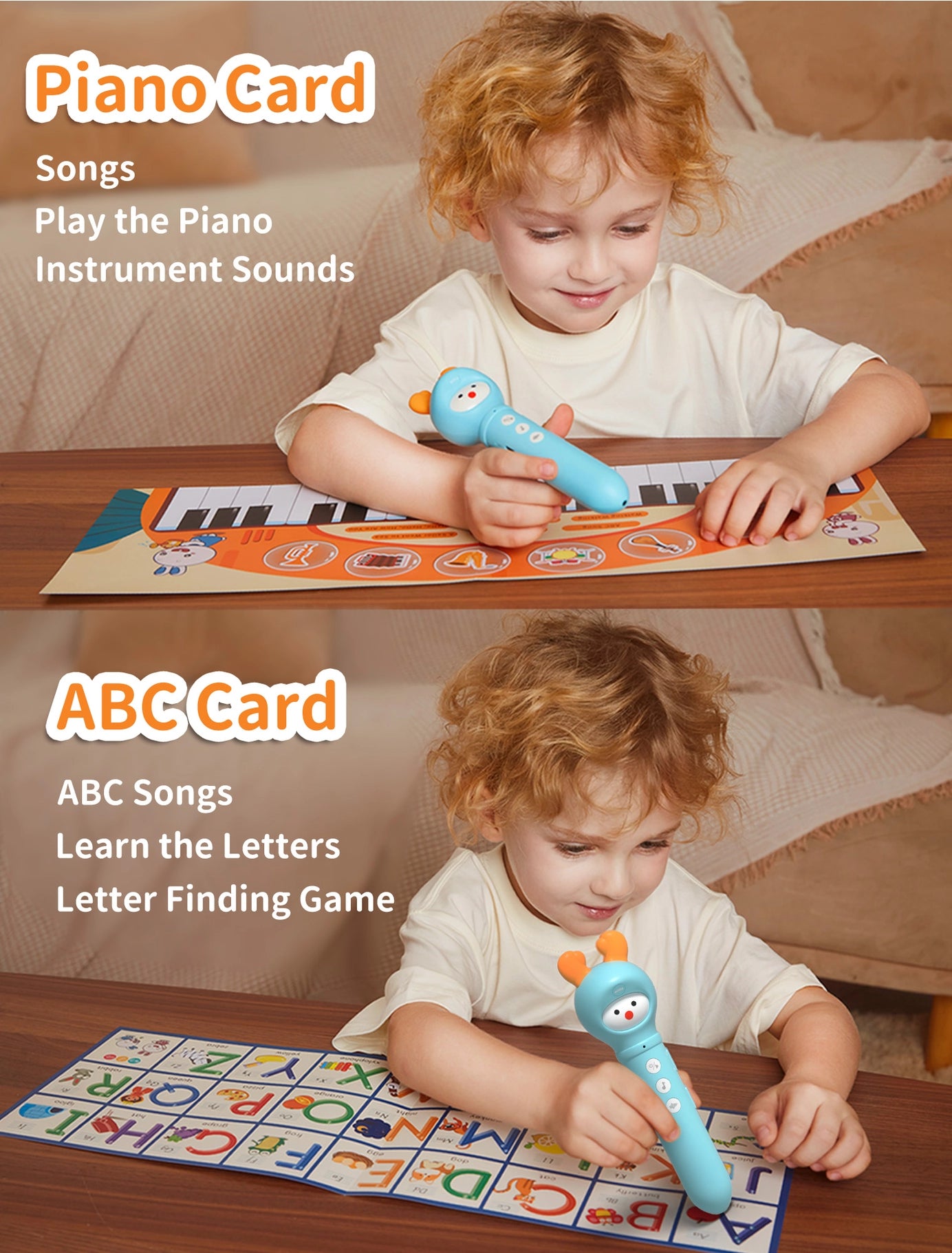 Touch & Talk Pen for Early Learning Fun w/ Music & Books