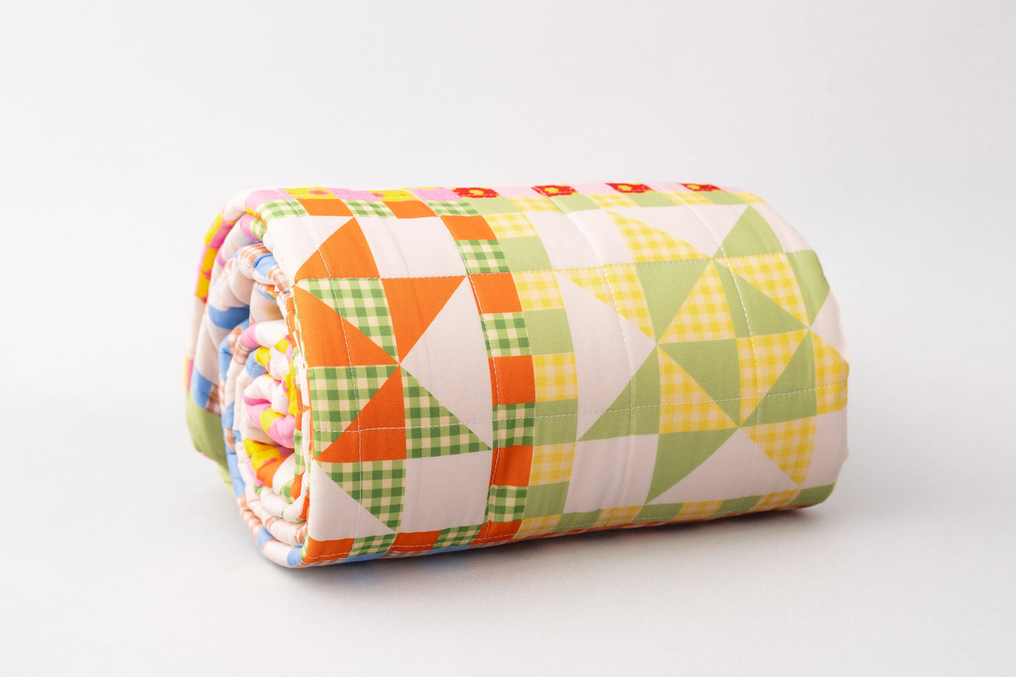 Quilted Patchwork Blanket