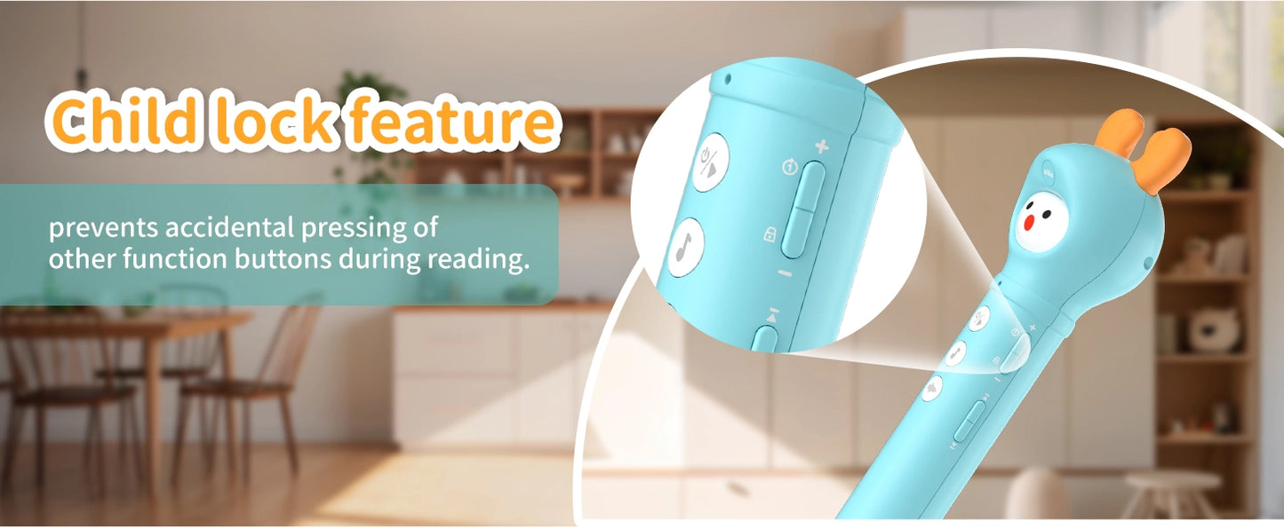 Touch & Talk Pen for Early Learning Fun w/ Music & Books