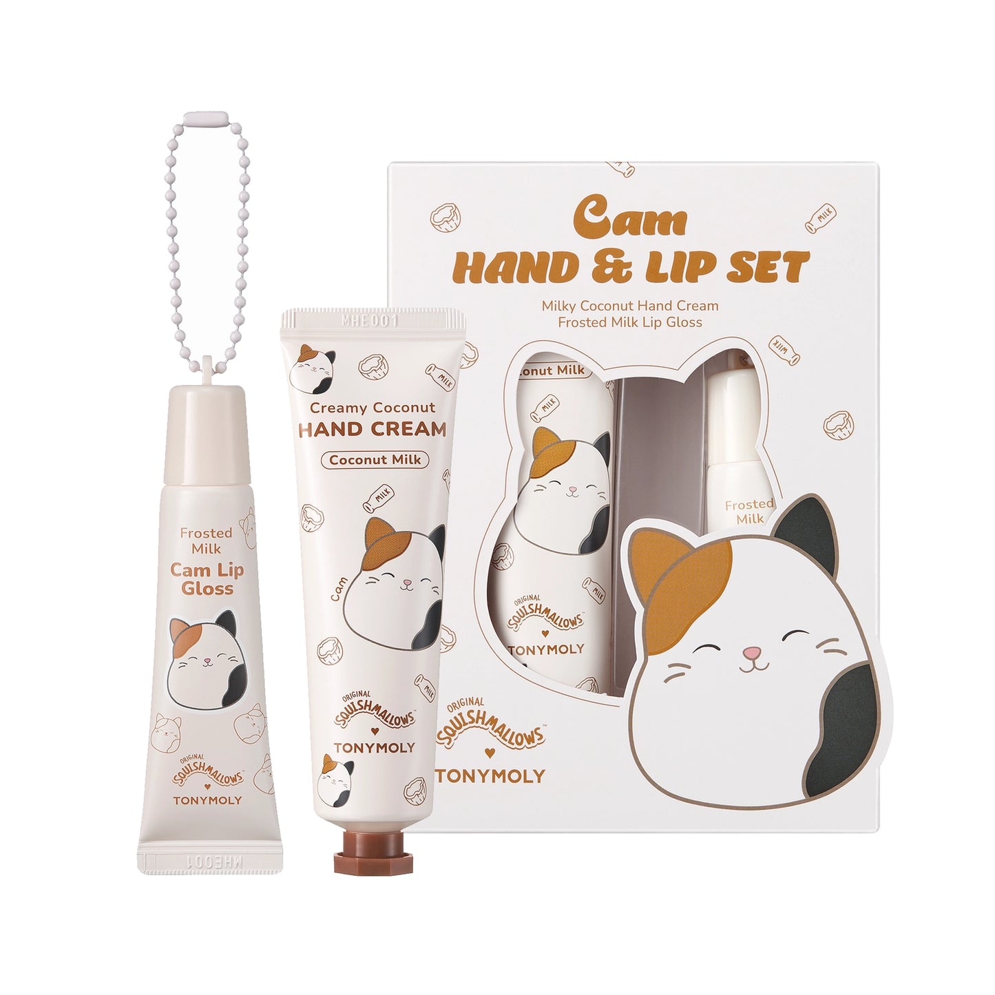 Squishmallows x TONYMOLY Cam Hand & Lip Set