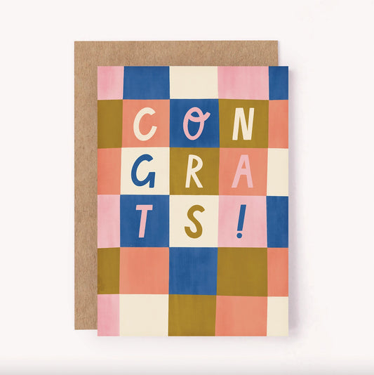 Congrats! - Celebration Card by Lauren Sissons Studio