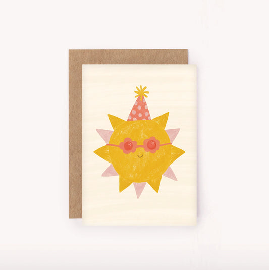 Mini Sunshine Birthday Card