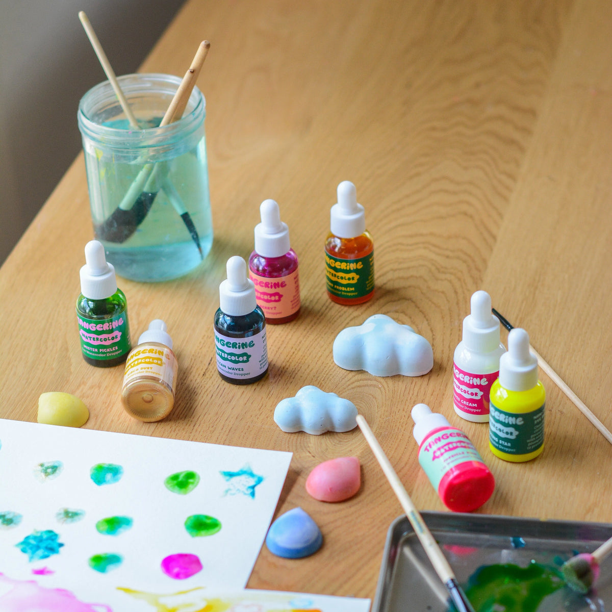 Liquid Watercolor Set by Tangerine