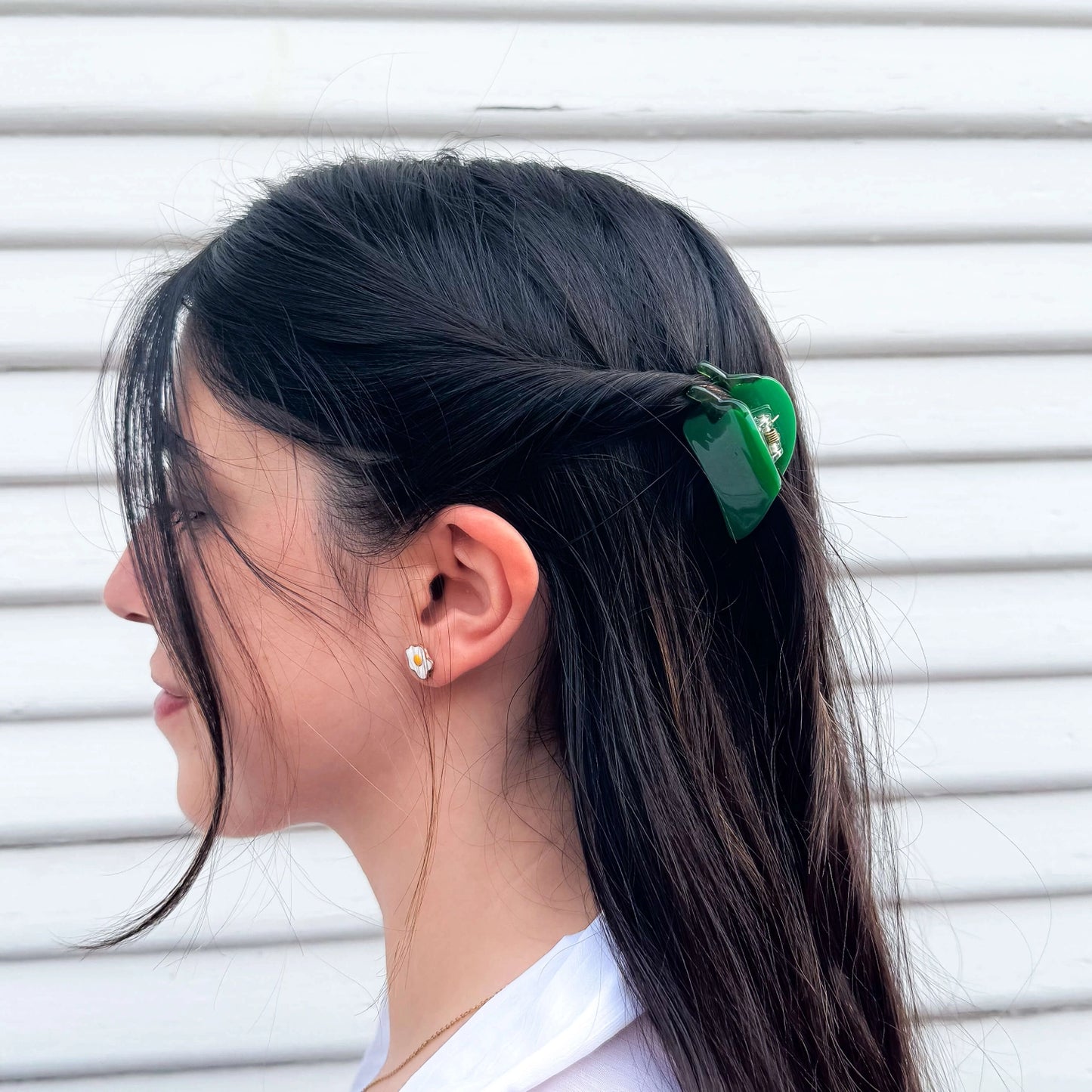 Mini Jalepeño Hair Claw by Jenny Lemons