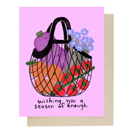 Season of Enough Card