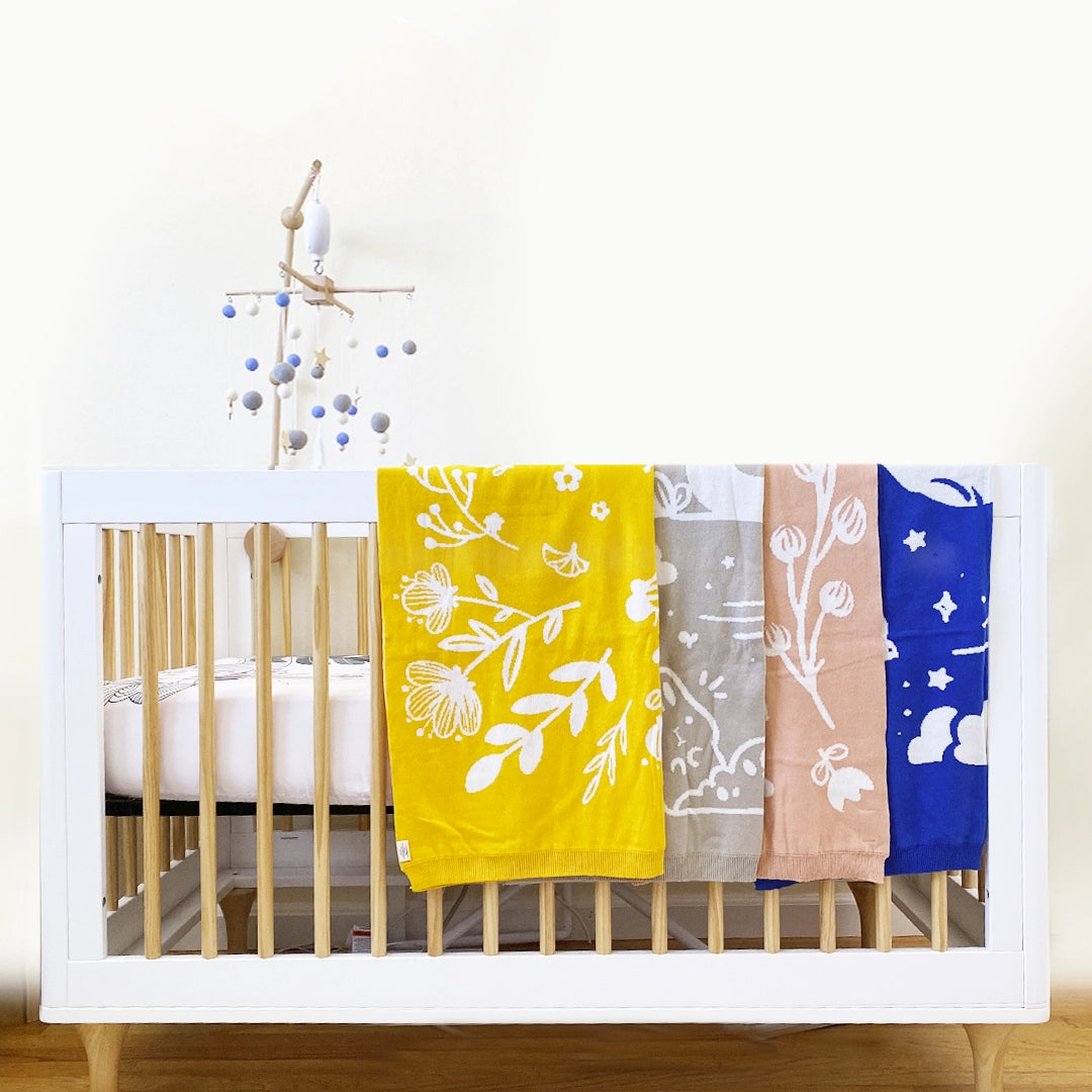 Knitted Baby Blanket - 3 options