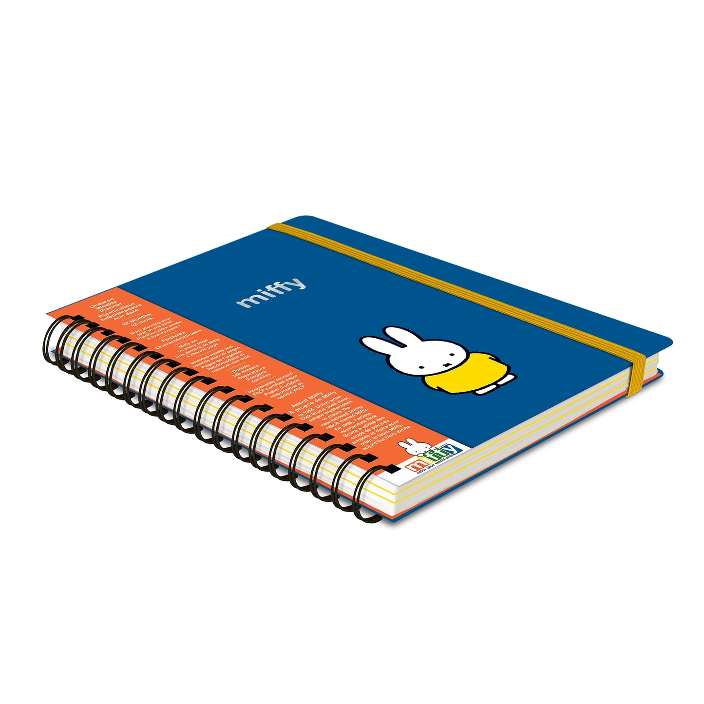 Undated Tri-tab Miffy Planner