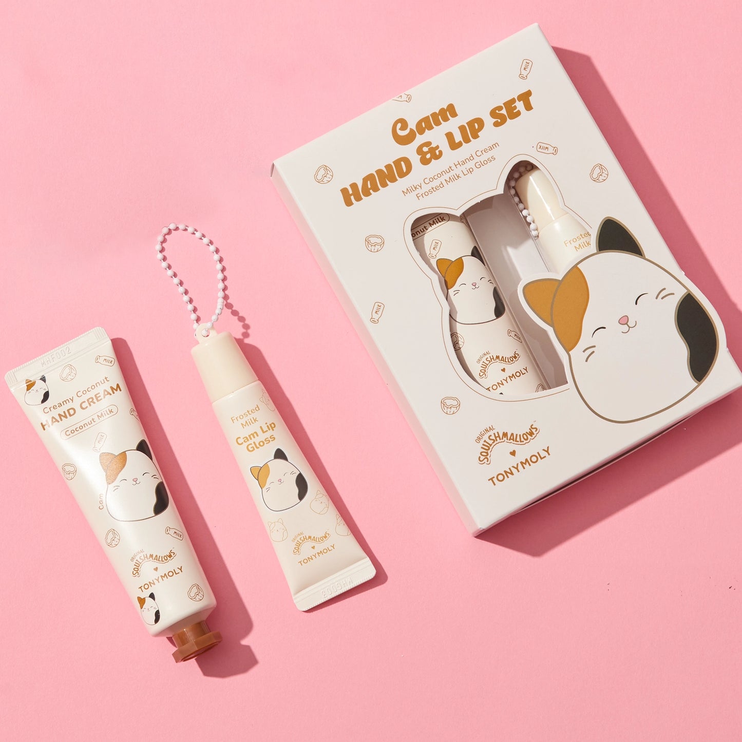 Squishmallows x TONYMOLY Cam Hand & Lip Set