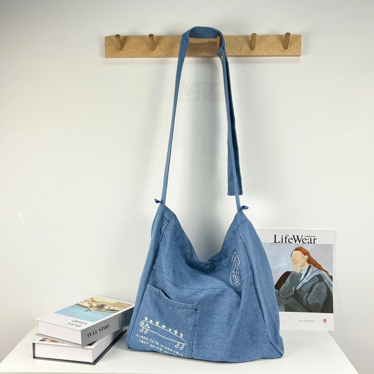 Kauboii Denim Tote Bag