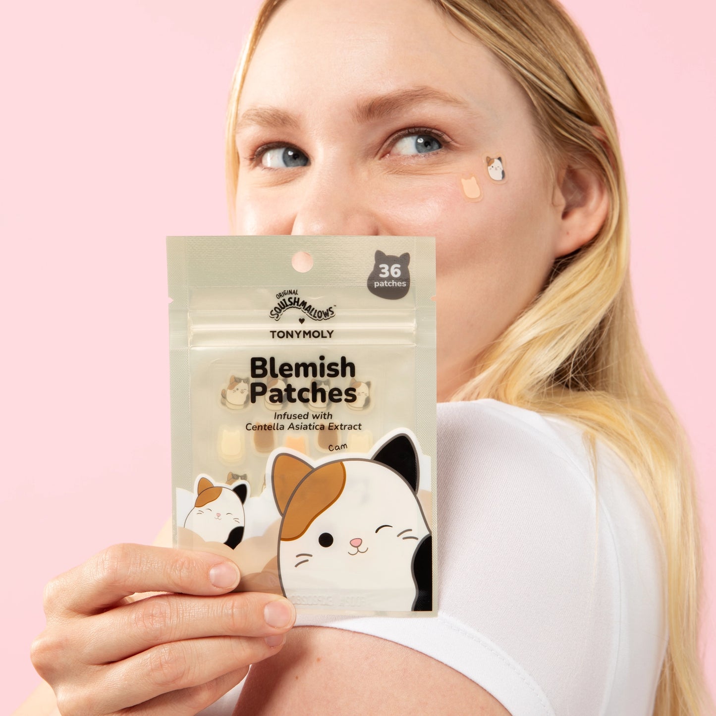 Squishmallows x TONYMOLY Blemish Patches - Cam