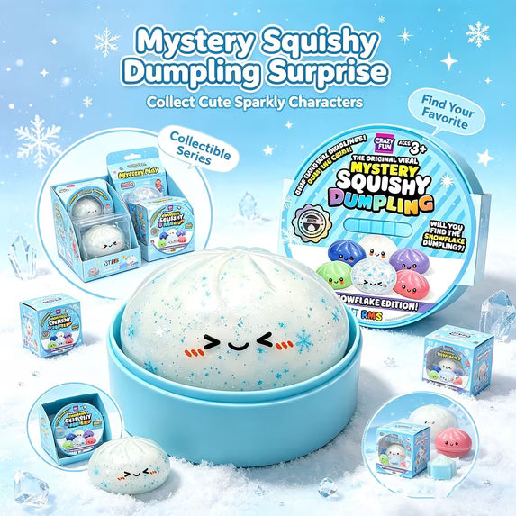 Rms® Crazy Fun™ Mystery Dumpling -Snowflake Edition