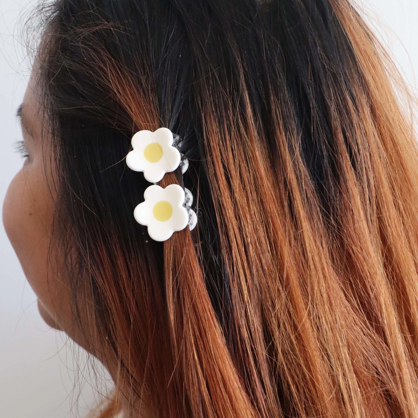Micro Fruit & Flowers Hair Claw Clip Set