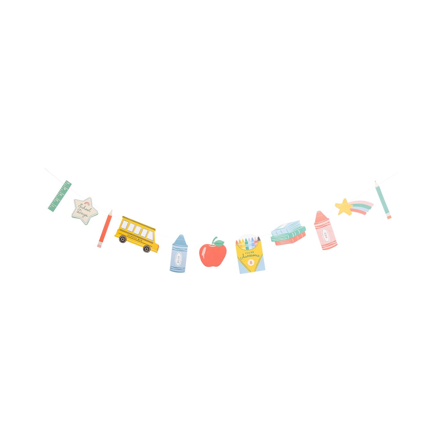 School Icons Banner