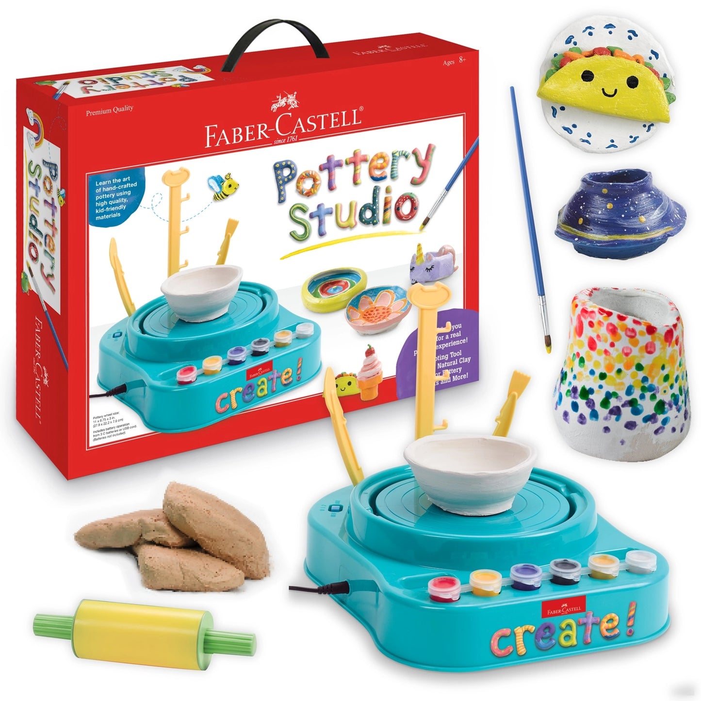 Pottery Studio Art Kit