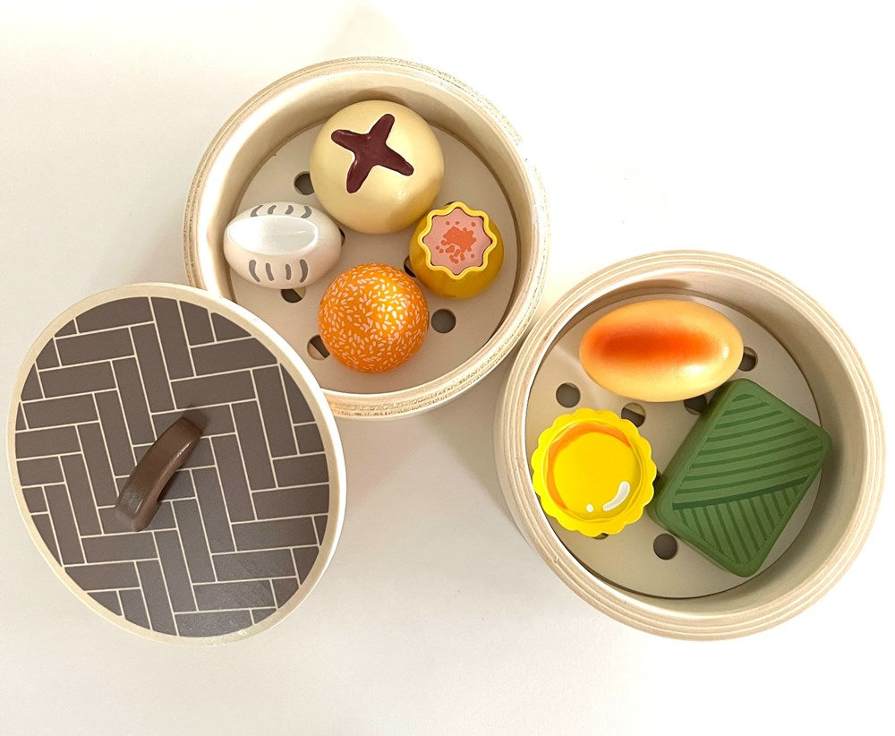 Wooden Dim Sum Toy Set by Bitty Bao