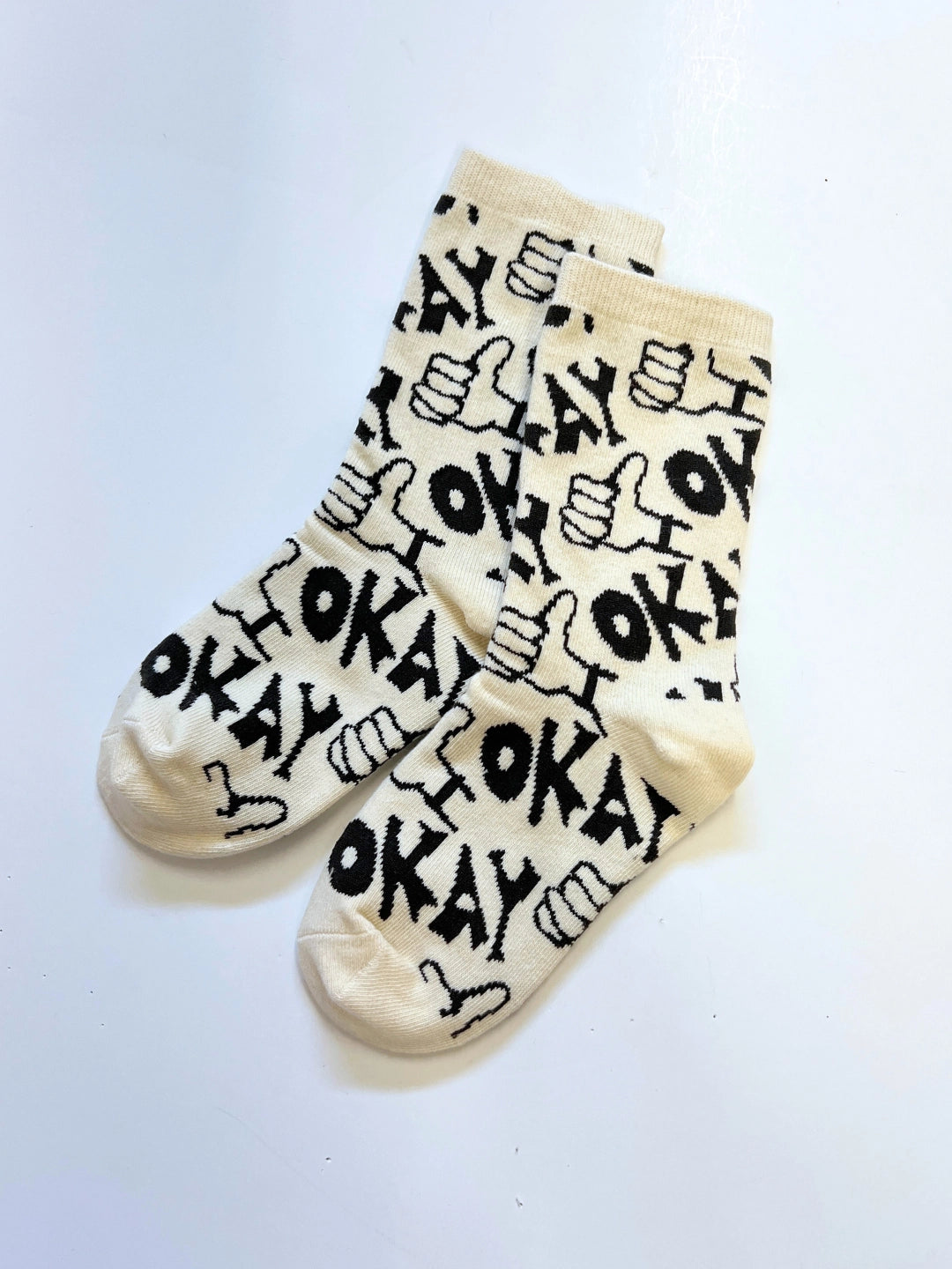 Okay Socks in Ivory