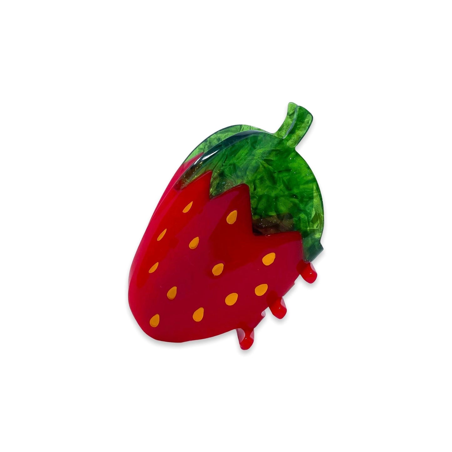 Midi Strawberry Hair Claw by Jenny Lemons