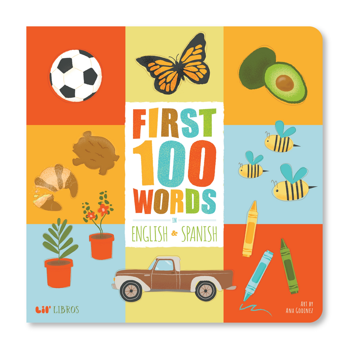 First 100 Words in English & Spanish (Bilingual English and Spanish)