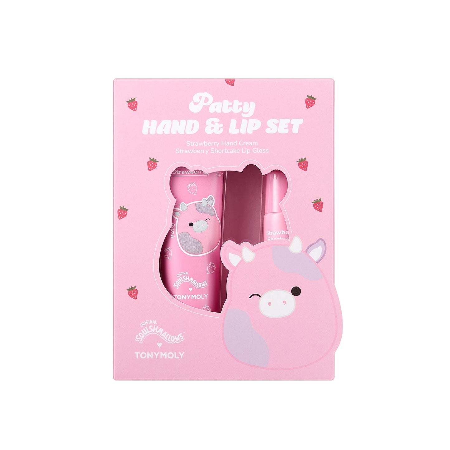 Squishmallows x TONYMOLY Patty Hand & Lip Set