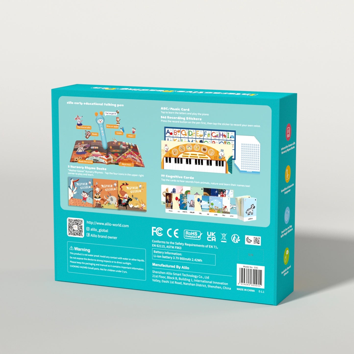 Touch & Talk Pen for Early Learning Fun w/ Music & Books