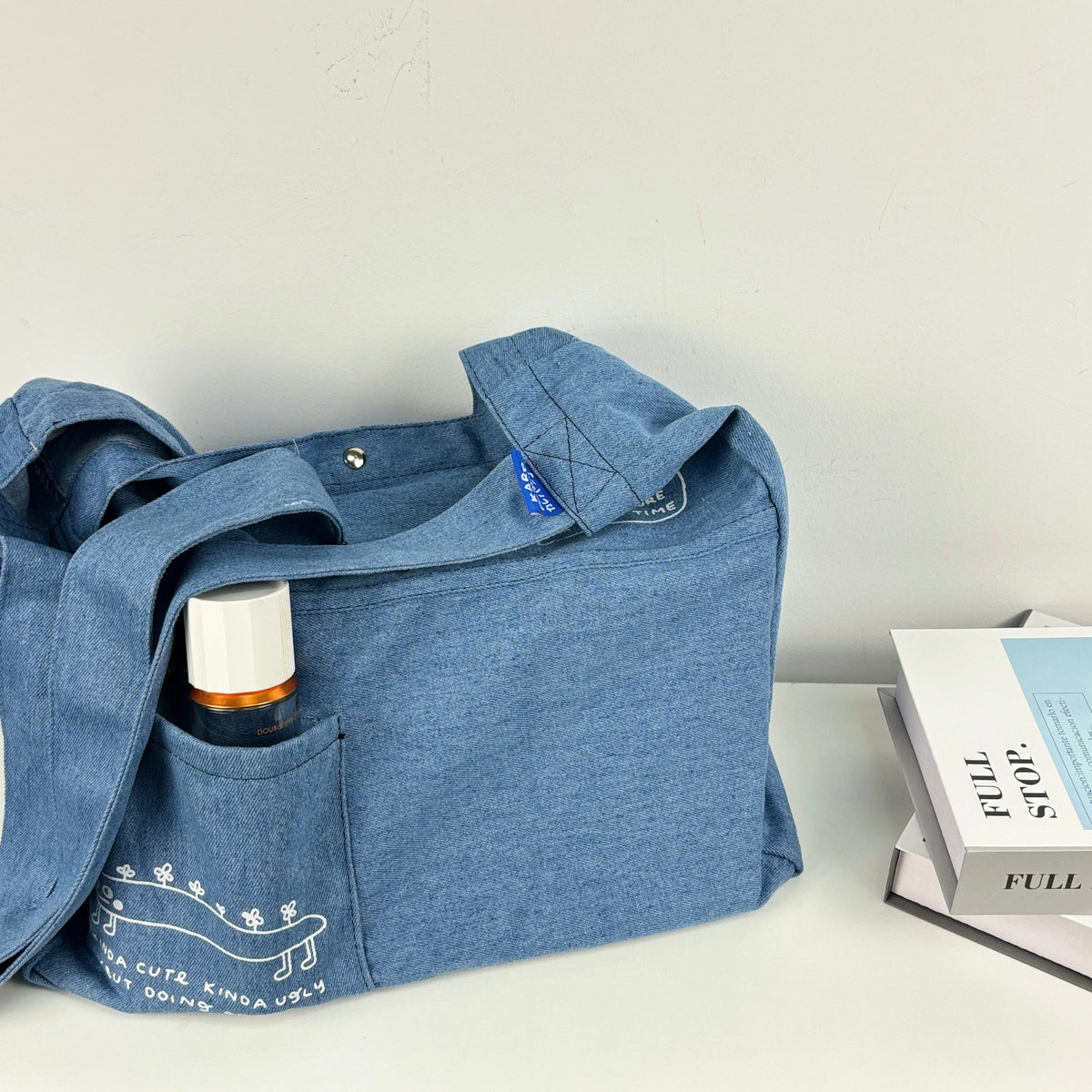 Kauboii Denim Tote Bag