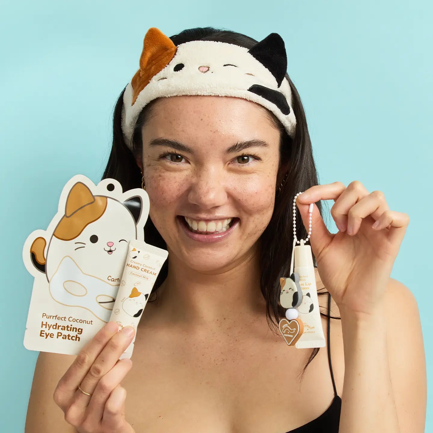 Squishmallow x TONYMOLY Cam Plush Headband