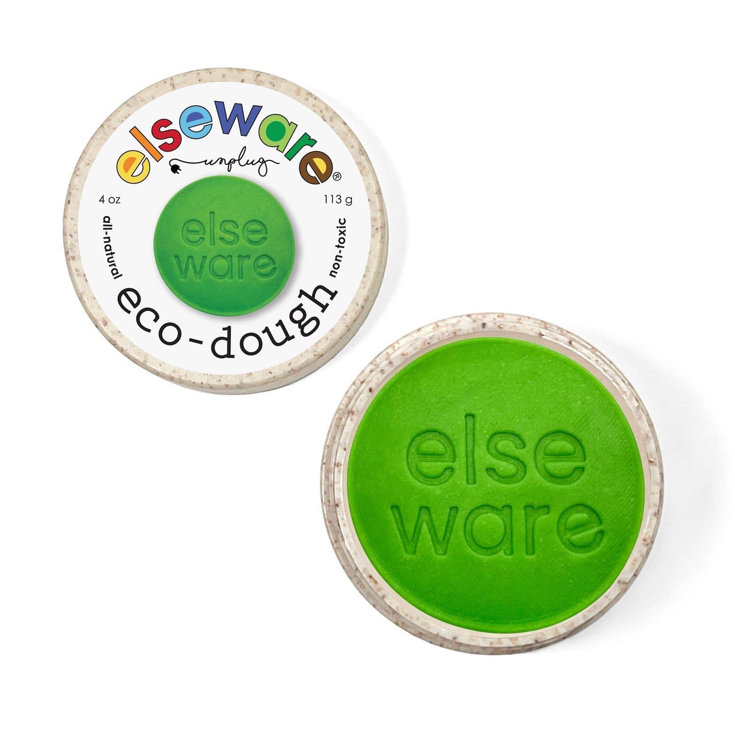 Eco-Dough Natural Non-toxic dough -4pk