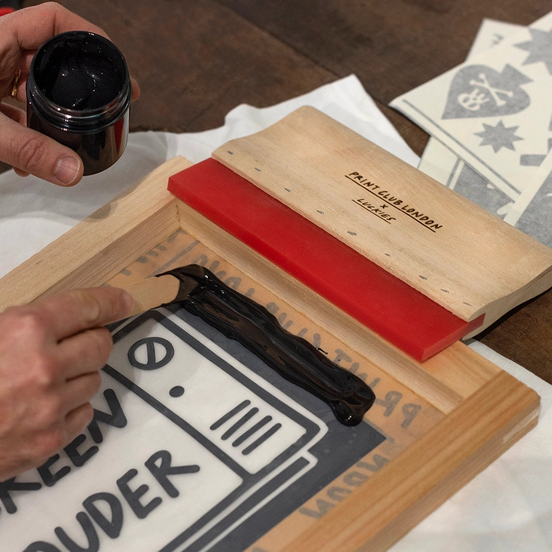 Print Club X Luckies - Screen Printing Kit