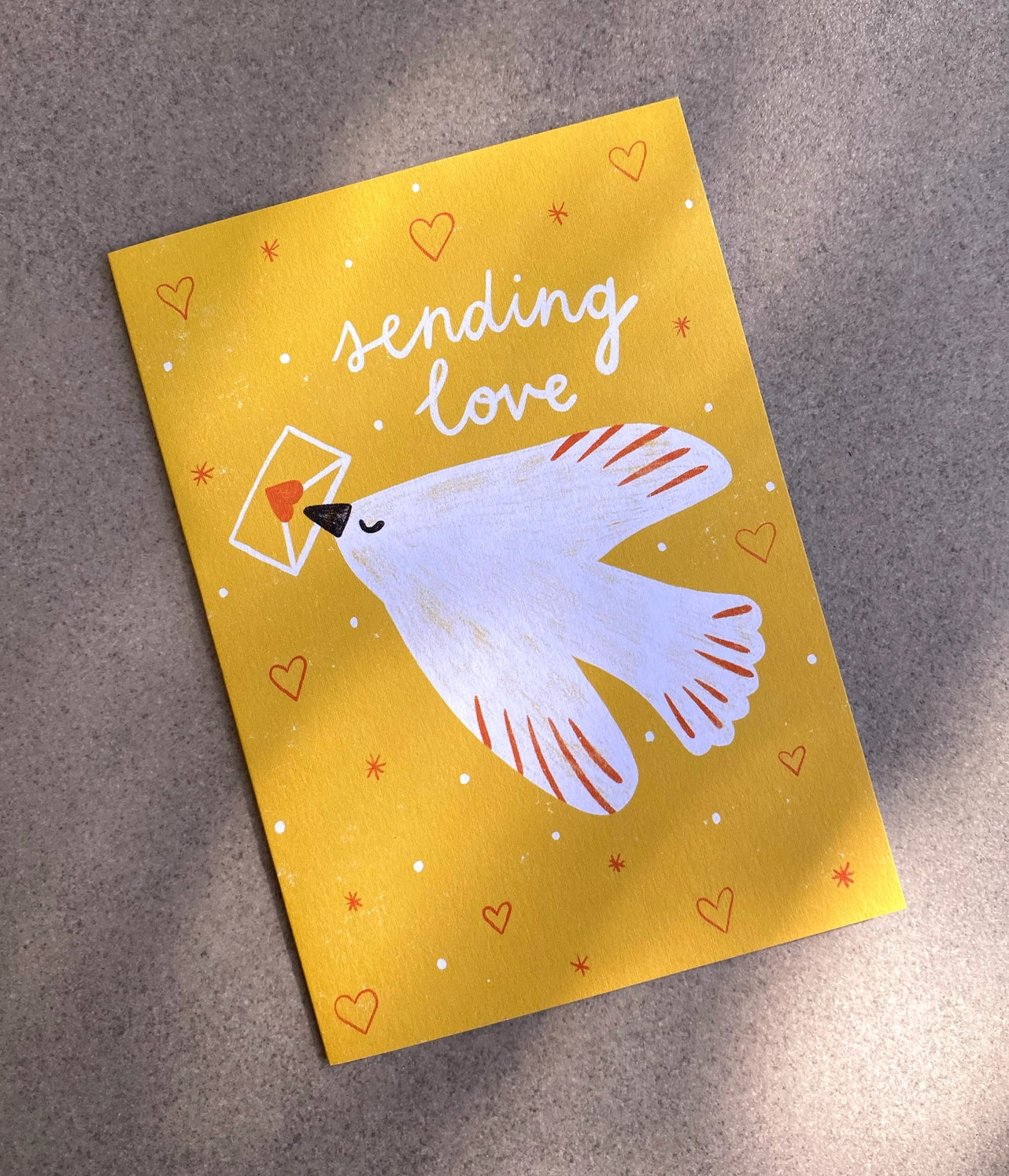 Sending Love - Sympathy Greeting Card