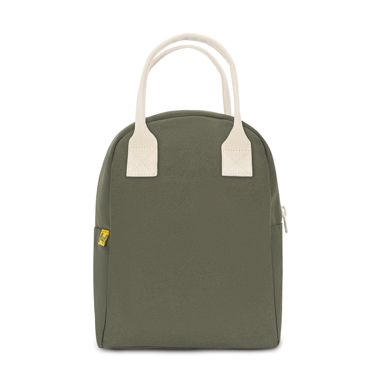 Zipper Lunch Bag "Dark Olive" by Fluf