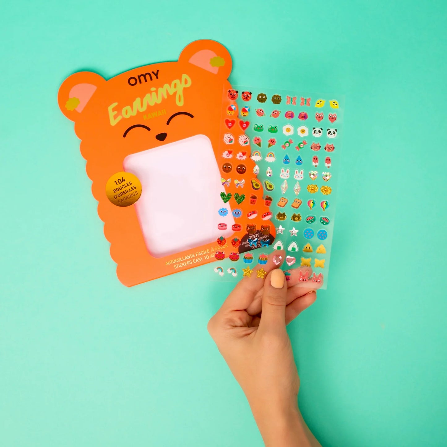Sticky Earrings in Kawaii