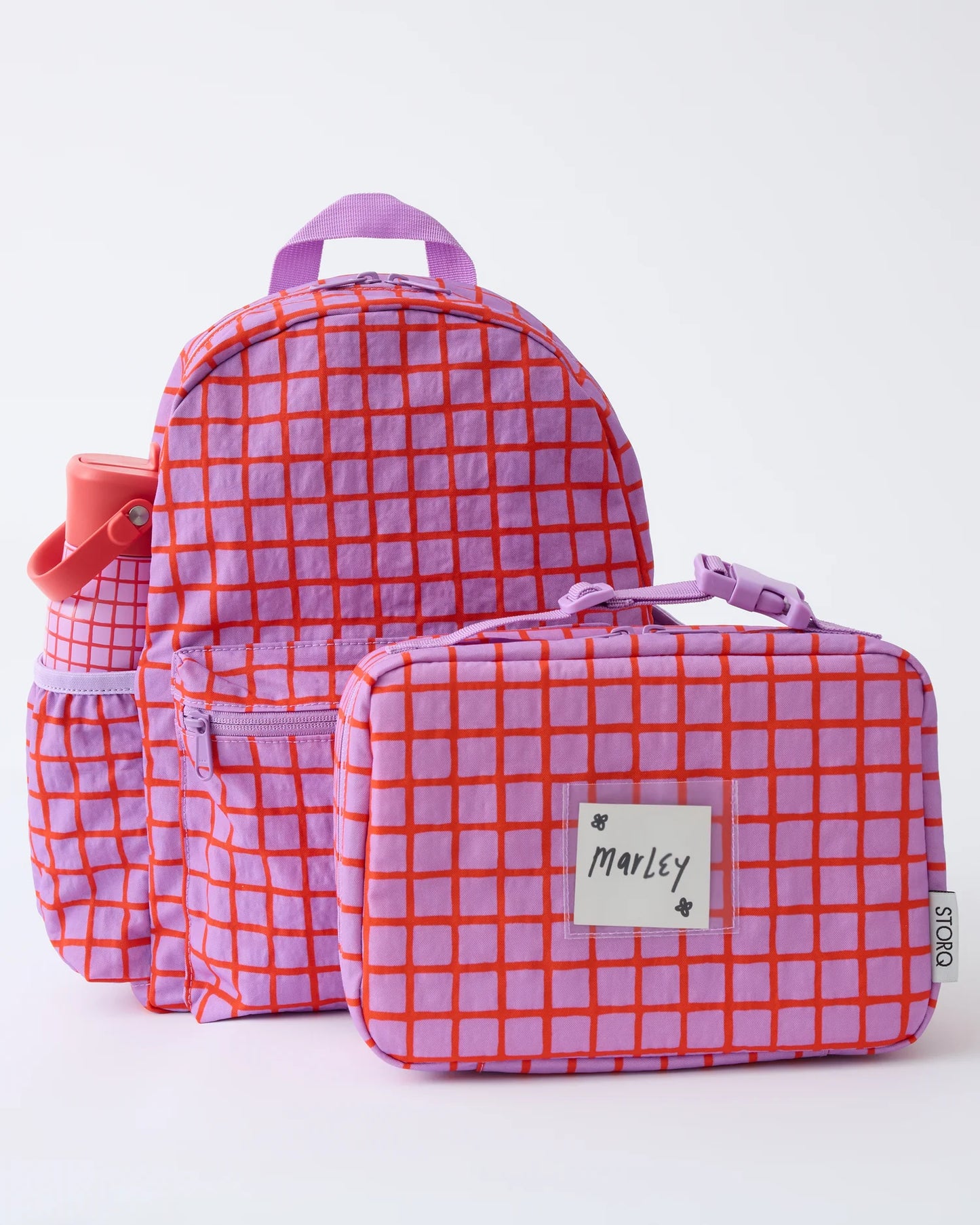 Cool Kid Backpack in Grid