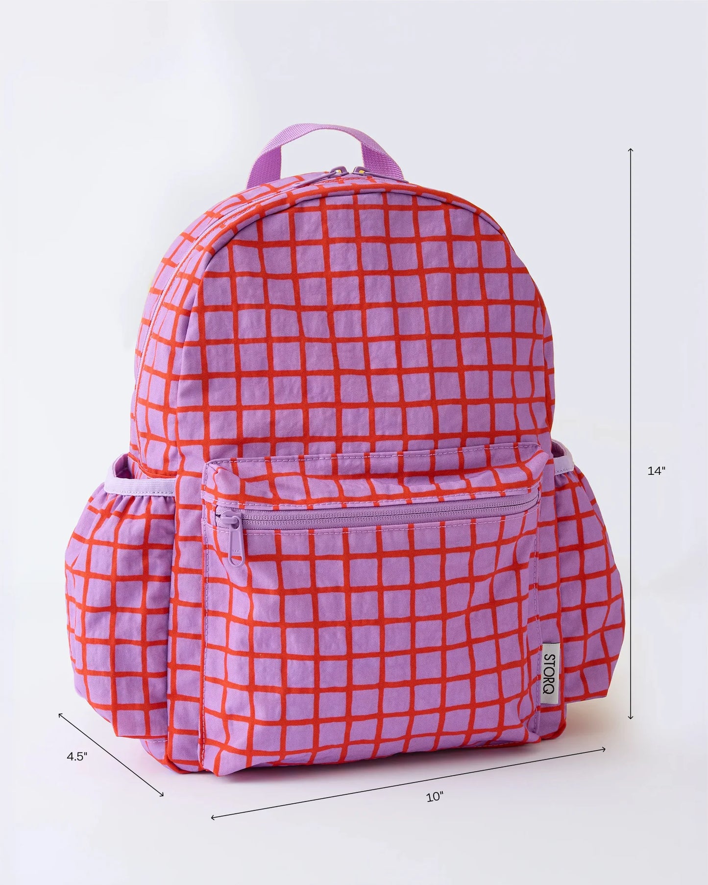 Cool Kid Backpack in Grid
