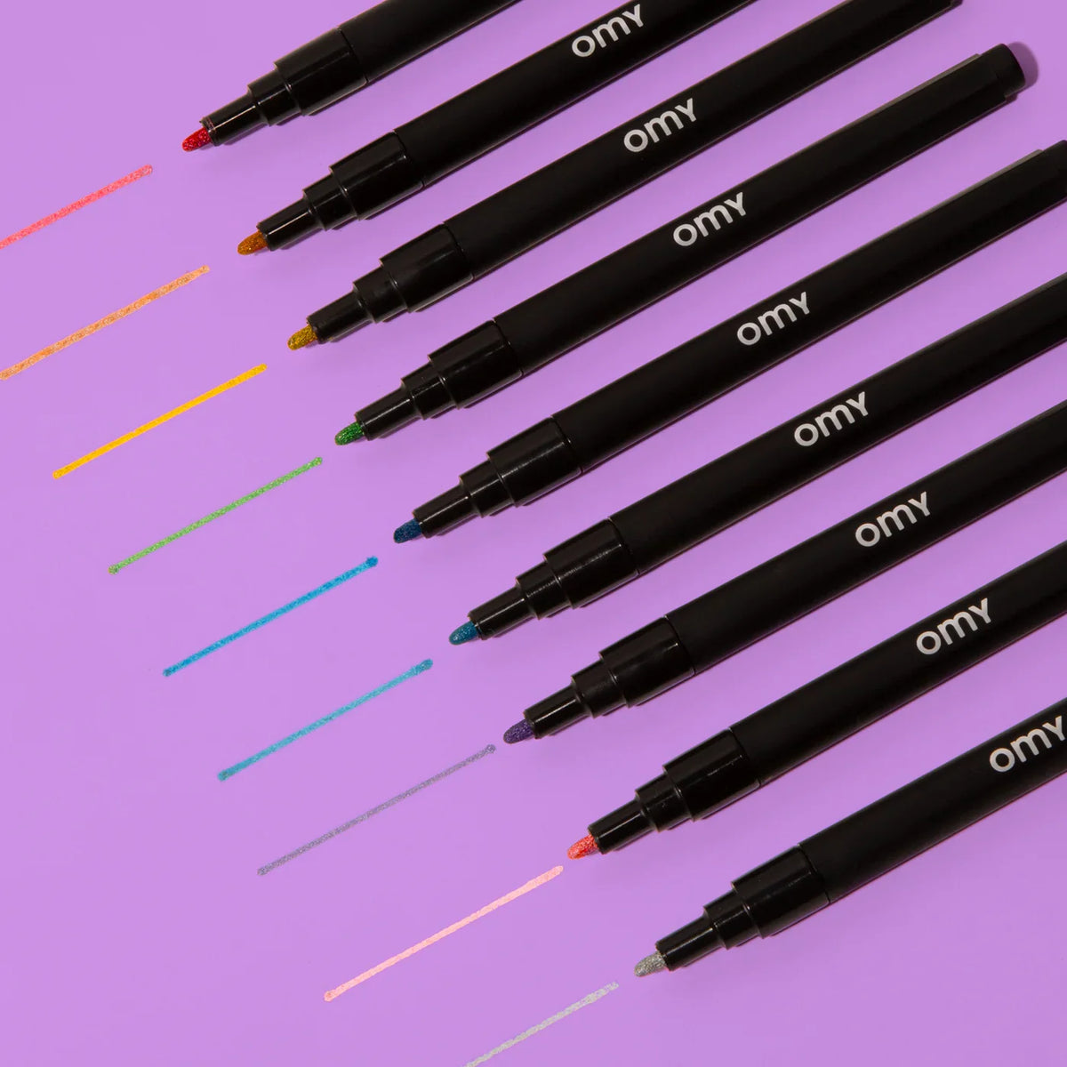 Glitter Markers 9ct